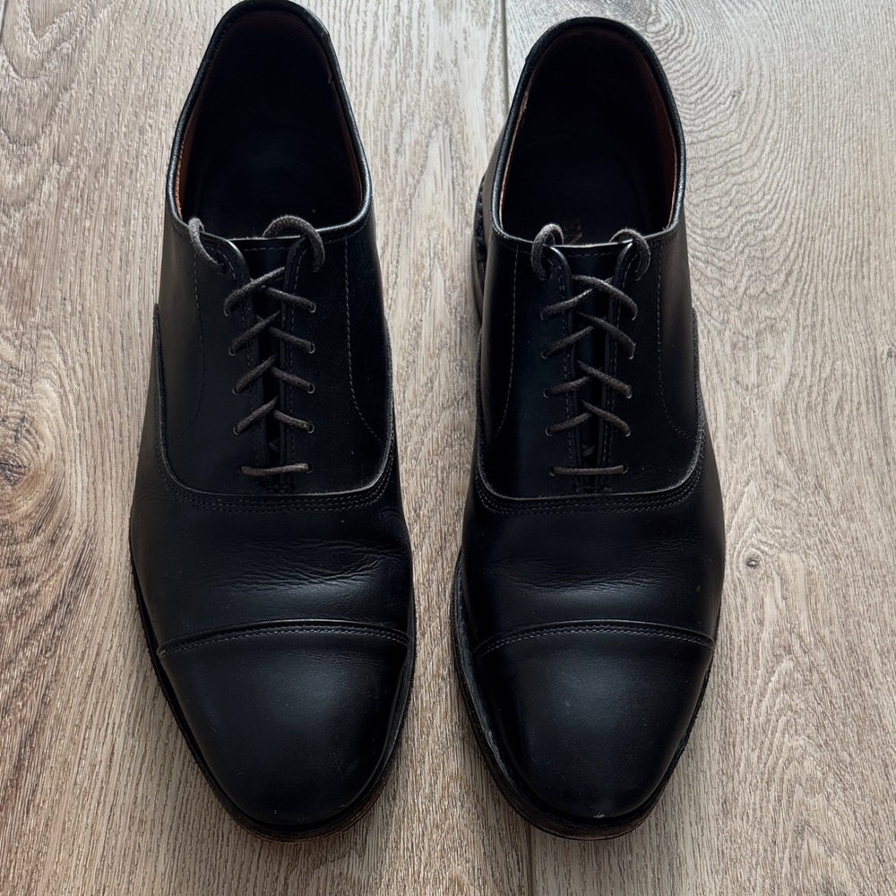 Allen Edmonds Black Leather Oxfords